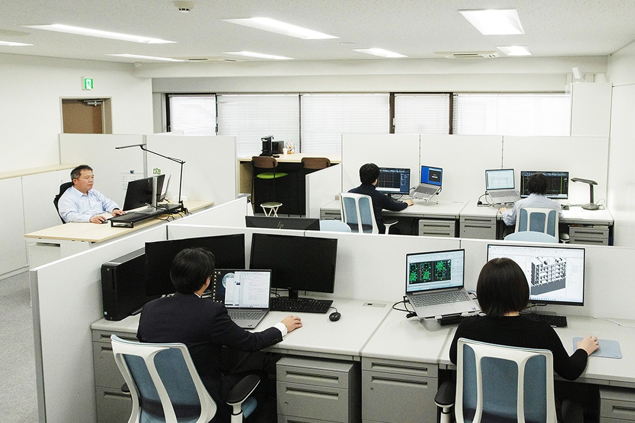 東京事務所：事務所風景